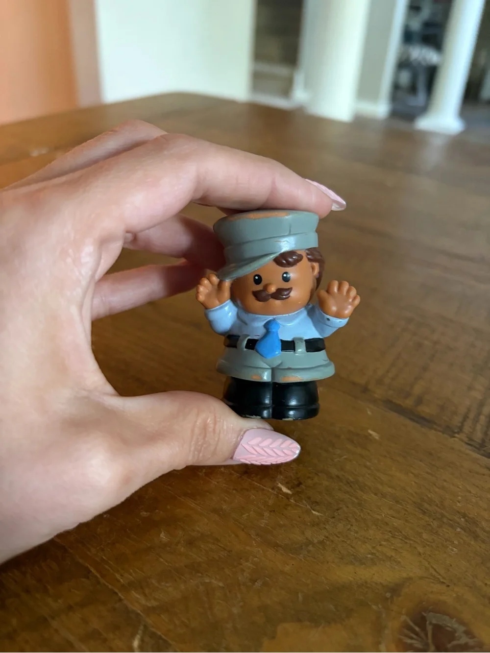 Fisher Price Little People police officer traffic cop as is